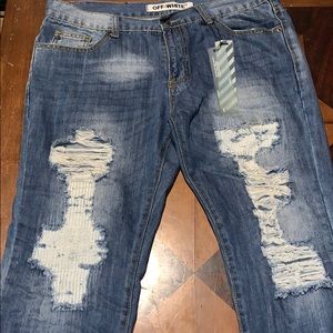 MEN’S OFF-WHITE JEANS SIZE 34
